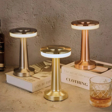 Verthara Retro Bar Rechargeable Table Lamp