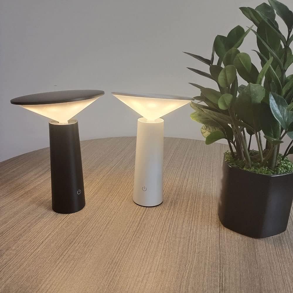 Verthara 360° Rotatable Head Portable Rechargeable Table Lamps