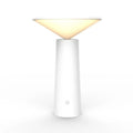 Verthara 360° Rotatable Head Portable Rechargeable Table Lamps White