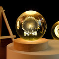 Verthara 3D Crystal Balls LED Light Ferris Wheel