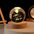 Verthara 3D Crystal Balls LED Light Love Note
