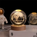 Verthara 3D Crystal Balls LED Light Earth