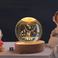 Verthara 3D Crystal Balls LED Light Reindeer