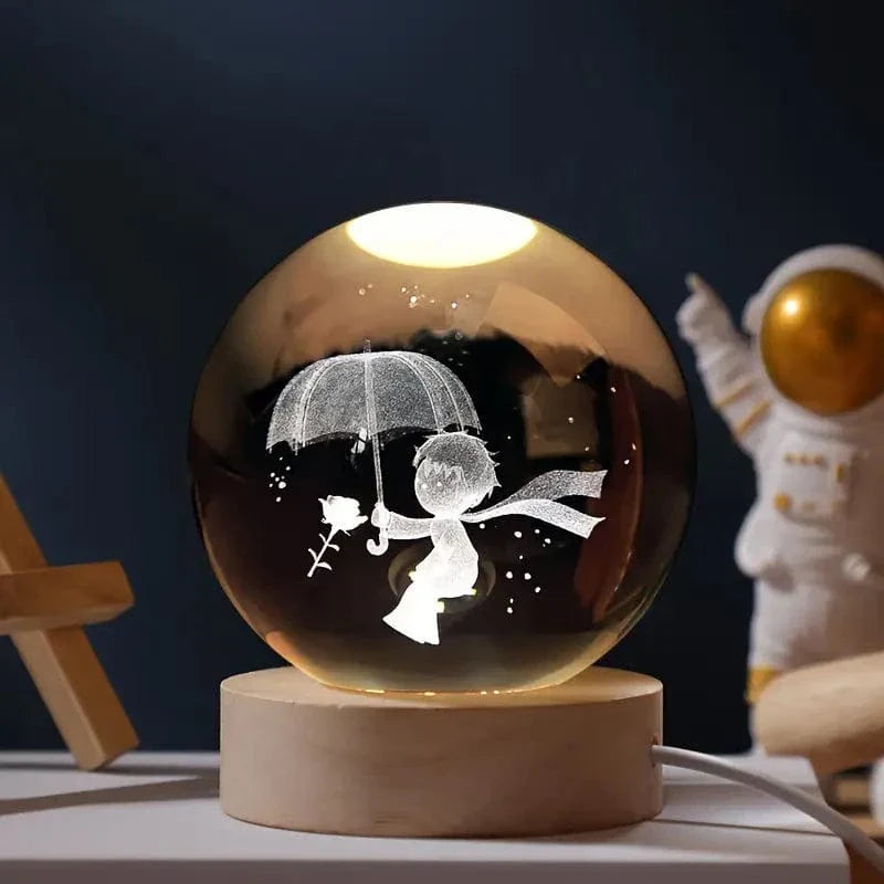 Verthara 3D Crystal Balls LED Light Umbrella