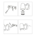 Verthara 5W LED Wall Light - Adjustable Mount - Folding Rotation - Warm/Cool White - Aluminium Body - Modern Design