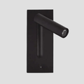 Verthara Adjustable USB Charging Wall Lamp with 350° Rotation – Modern Wall Sconce Lighting for Bedside and Hotel Use Cool White(5500-7000K) / Black / A
