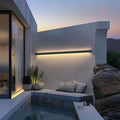 Verthara Aluminum Backlit Modern Wall Lamp