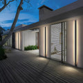 Verthara Aluminum Backlit Modern Wall Lamp