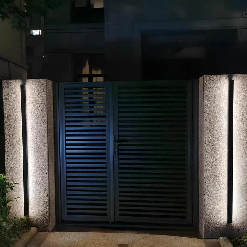 Verthara Aluminum Backlit Modern Wall Lamp