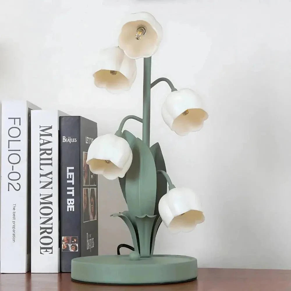 Verthara Bell Orchid LED Table Lamp