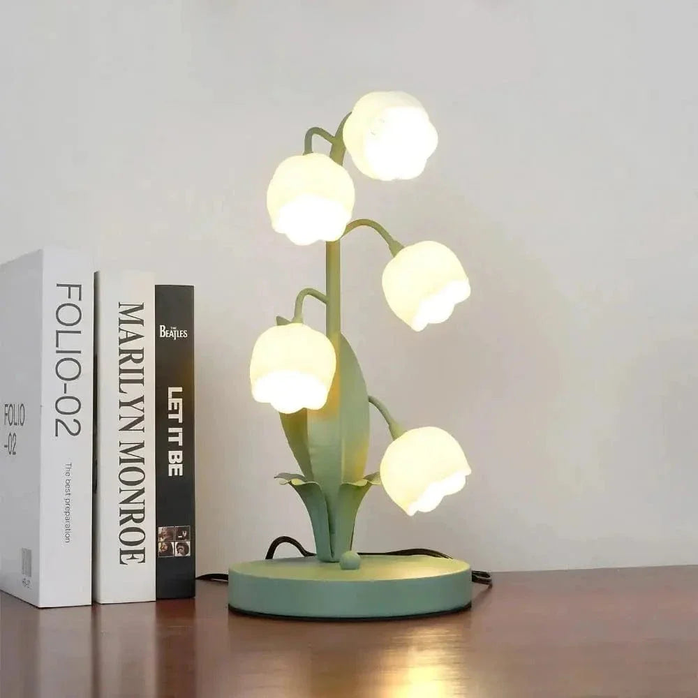 Verthara Bell Orchid LED Table Lamp