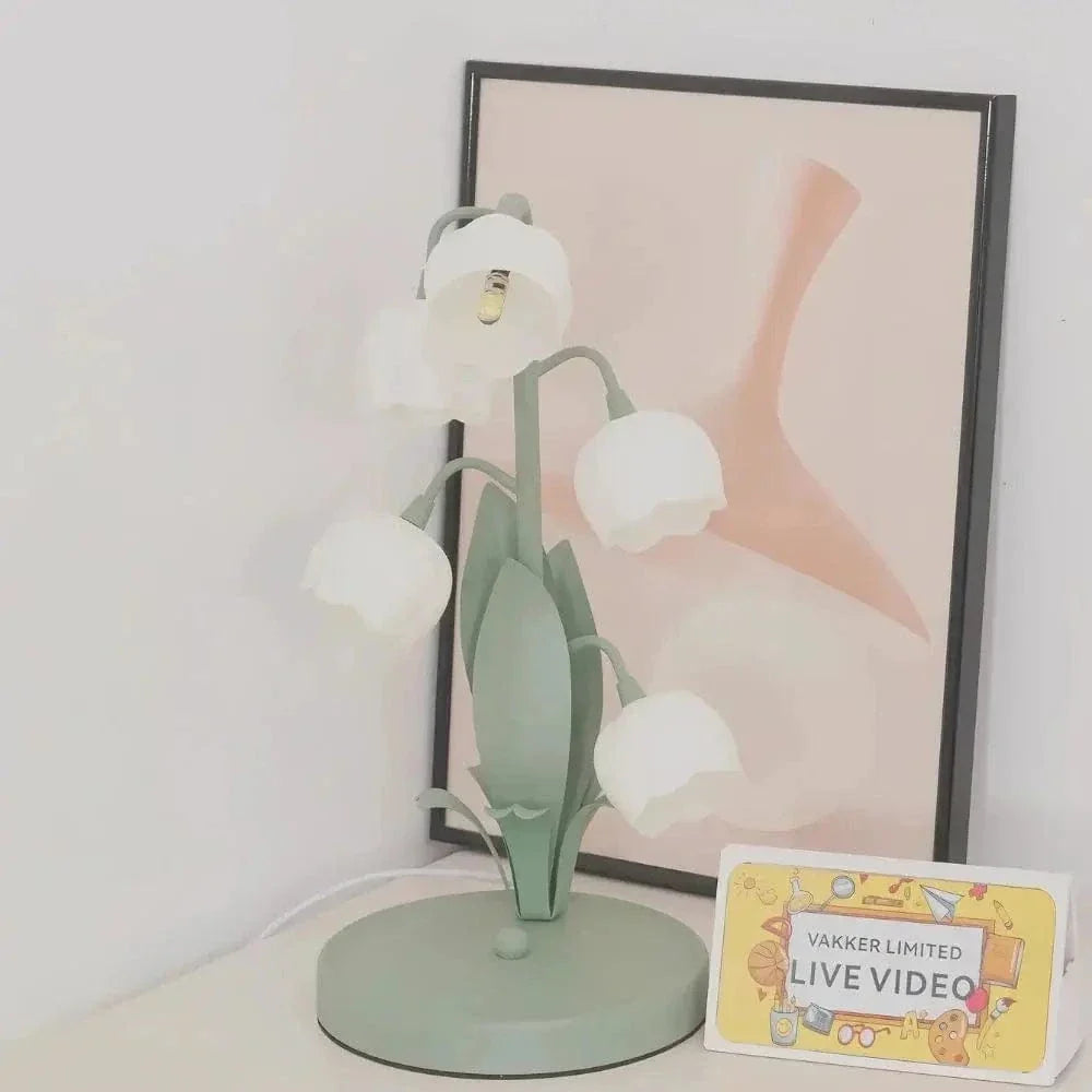 Verthara Bell Orchid LED Table Lamp