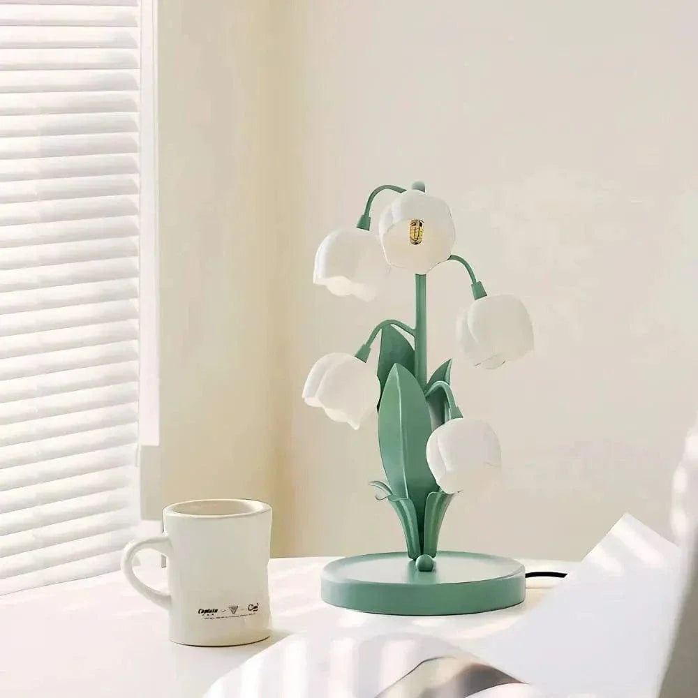 Verthara Bell Orchid LED Table Lamp