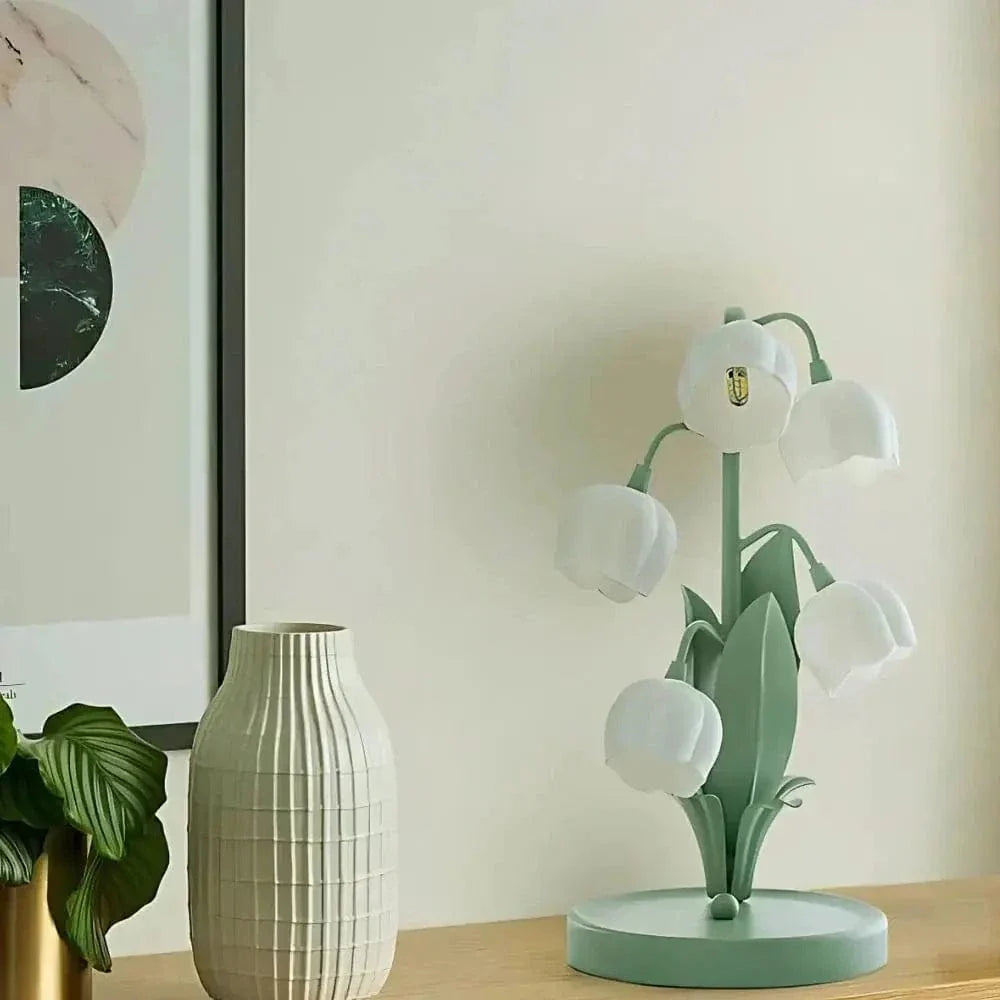 Verthara Bell Orchid LED Table Lamp