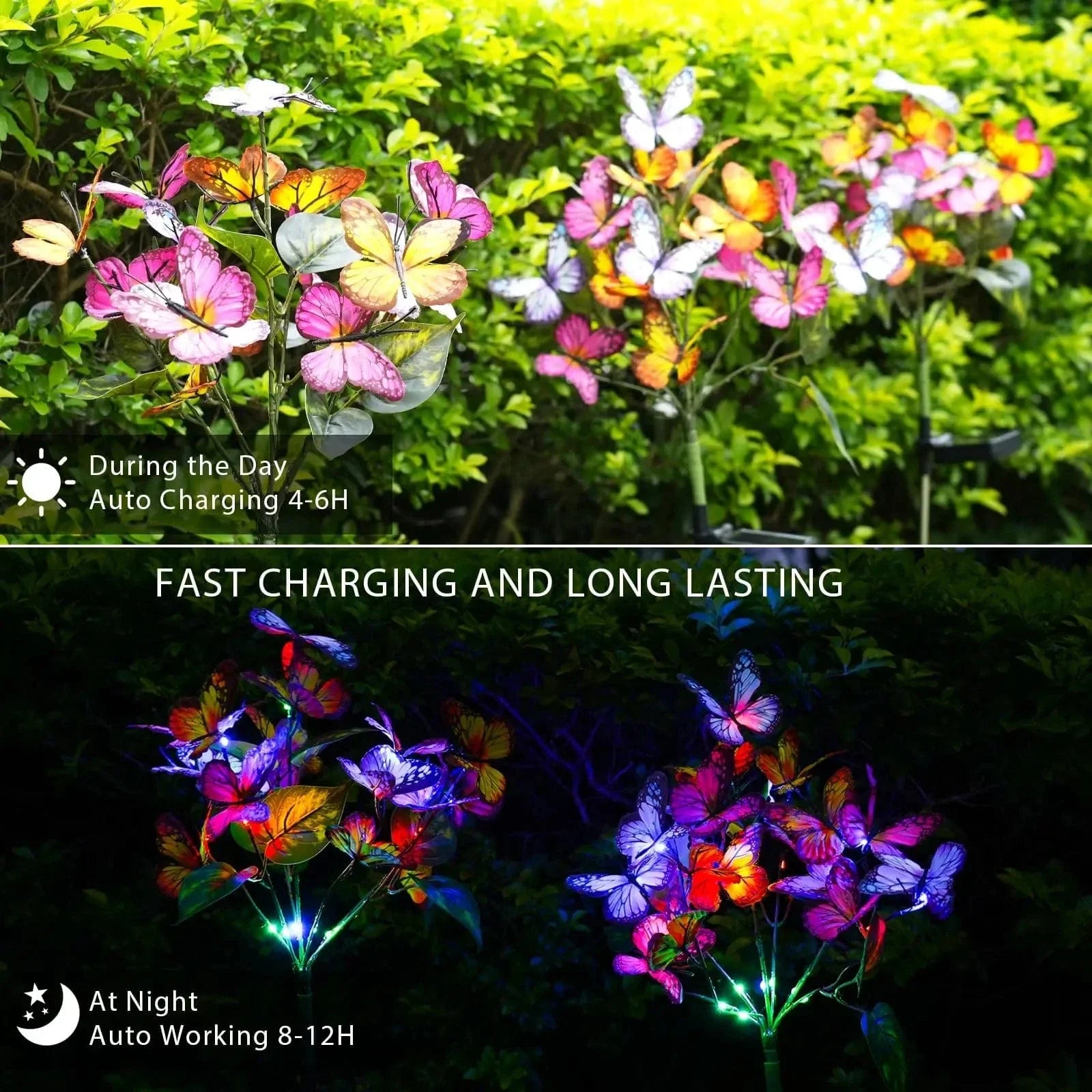 Verthara Butterfly Solar Garden Light