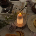 Verthara Candle Glow LED Rechargeable Table Lamp
