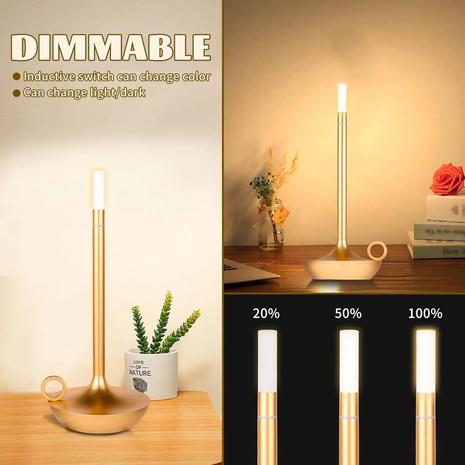 Verthara Candlestick Table Lamp