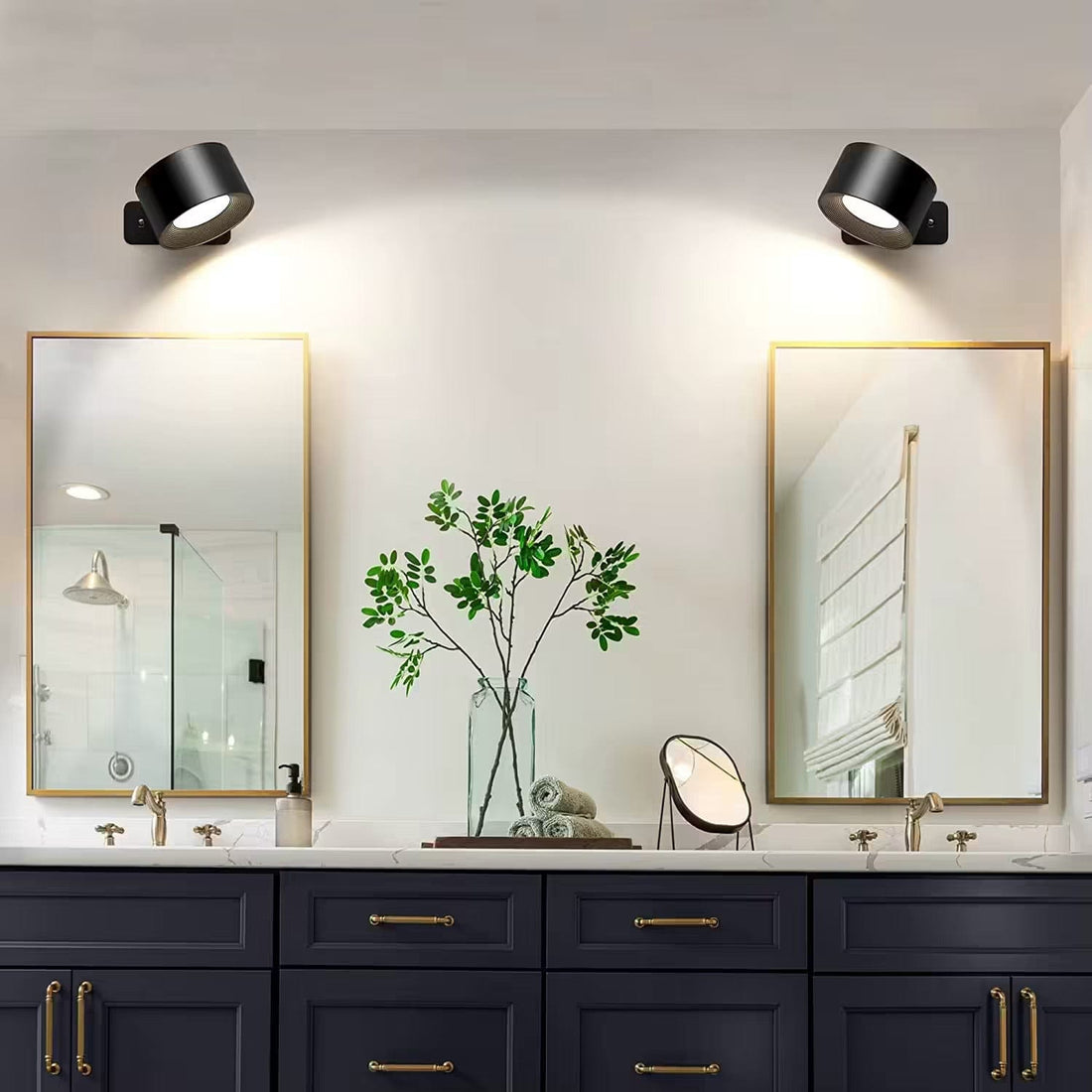 Verthara Cordless Wall Lamp - Battery Operated Light - Ambilume
