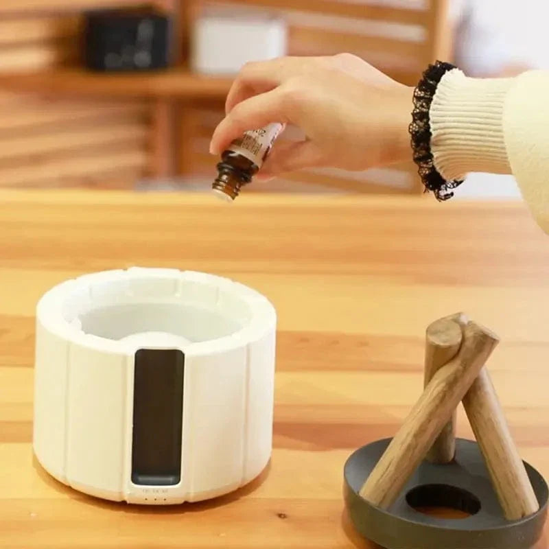 Verthara Cozy Campfire Design Bonfire Humidifie