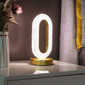 Verthara Crystal Rechargeable Table Lamp