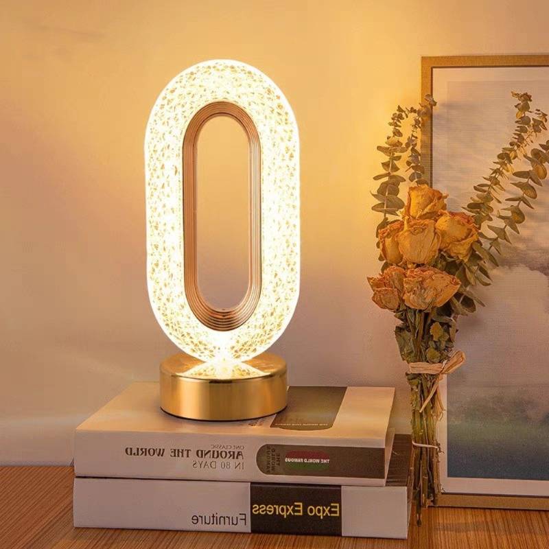 Verthara Crystal Rechargeable Table Lamp