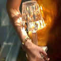 Verthara Crystal Rechargeable Table Lamp