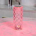 Verthara Crystal Touch Elegant Rechargeable Table Lamp