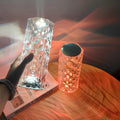 Verthara Crystal Touch Elegant Rechargeable Table Lamp
