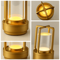 Verthara Crystal Touch Rechargable Table Lamp