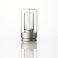 Verthara Crystal Touch Rechargable Table Lamp Silver