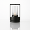 Verthara Crystal Touch Rechargable Table Lamp Black