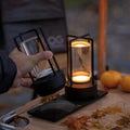 Verthara Crystal Touch Rechargable Table Lamp