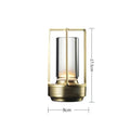 Verthara Crystal Touch Rechargable Table Lamp