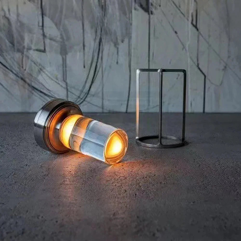 Verthara Crystal Touch Rechargable Table Lamp