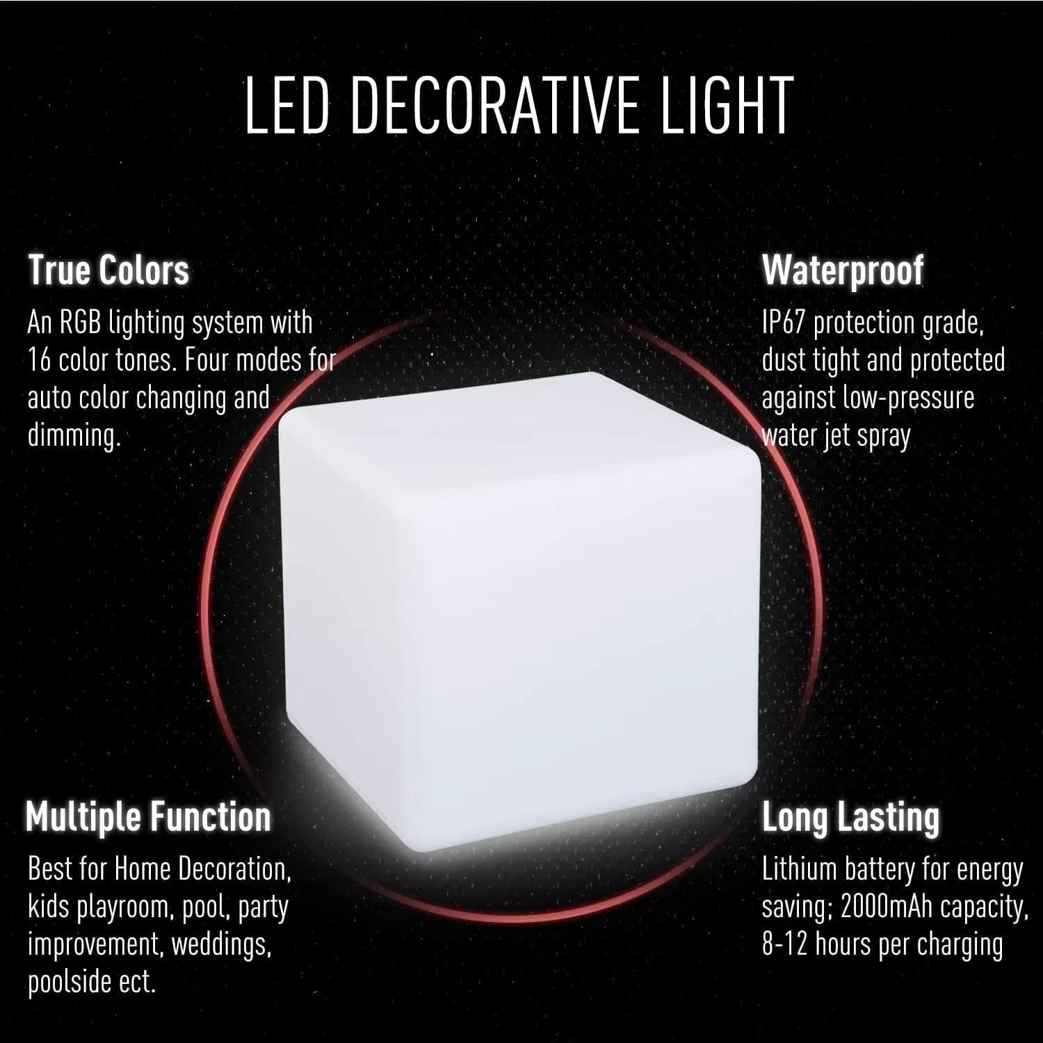Verthara Cube Garden Light