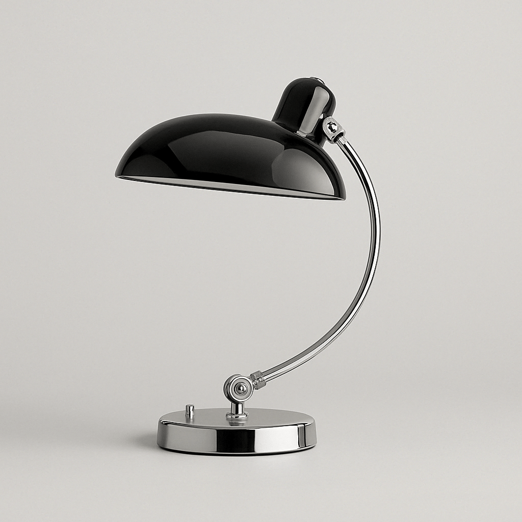Verthara Denmark Table Lamp - Vintage Bauhaus Design Black / Three color dimming