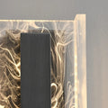 Verthara Dimmable LED Wall Sconce, 12W Modern Acrylic and Copper Wall Lamp for Living Room and Bedroom Lighting