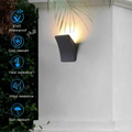 Verthara Dual Head Outdoor Wall Light - IP65 Waterproof LED Exterior Lantern for Garden and Patio Up and Down Lighting