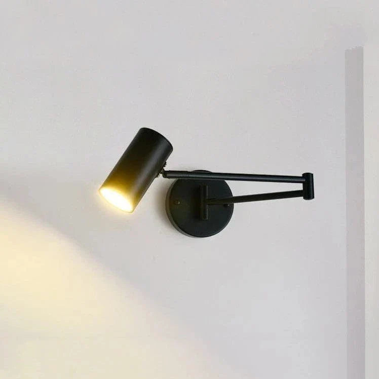 Verthara Folding LED Wall Light With Telescopic Design – Adjustable - Modern Nordic Style - Ideal For Bedroom - Living Room - Wall Mounted