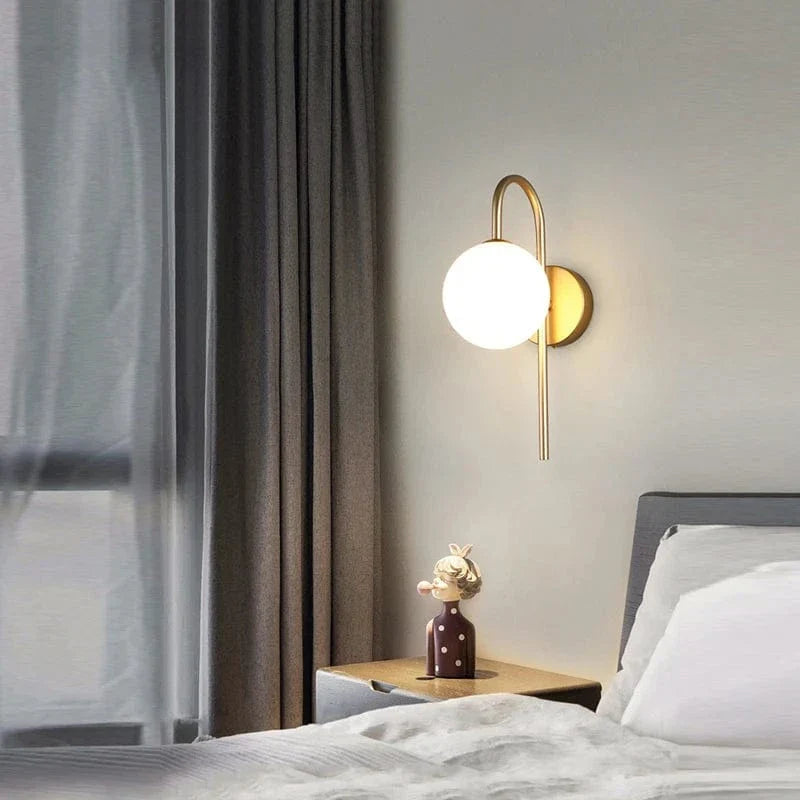 Verthara Frosted Glass LED Wall Lights