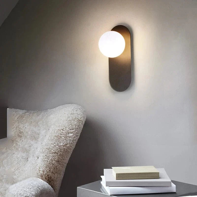 Verthara Frosted Glass LED Wall Lights