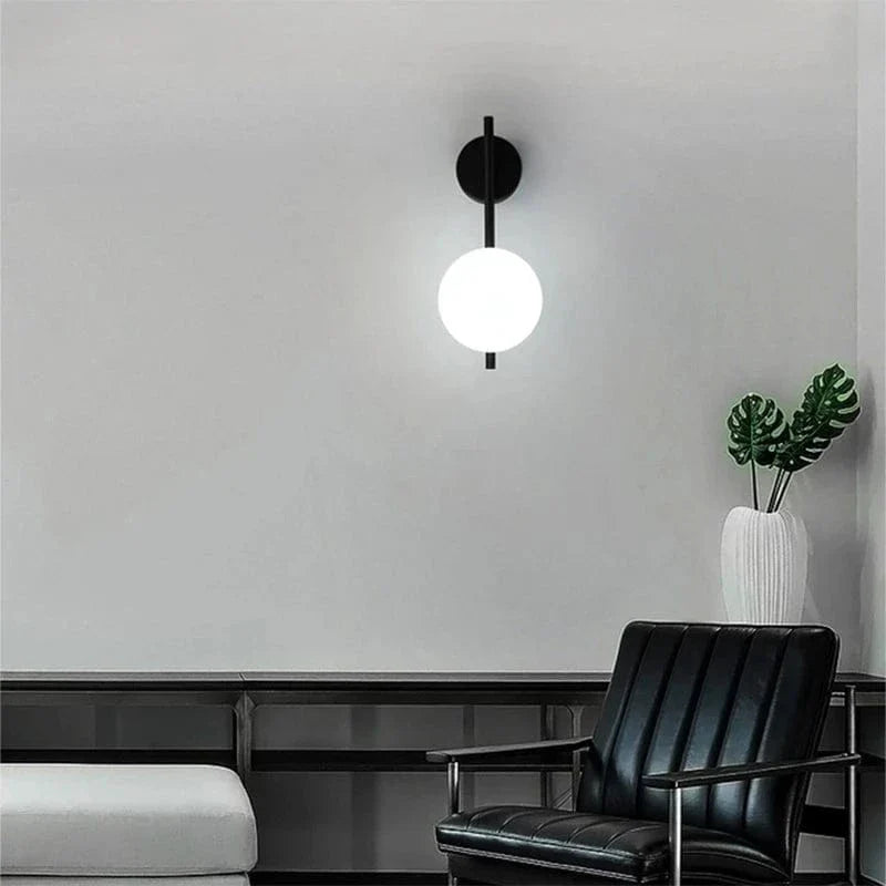 Verthara Frosted Glass LED Wall Lights