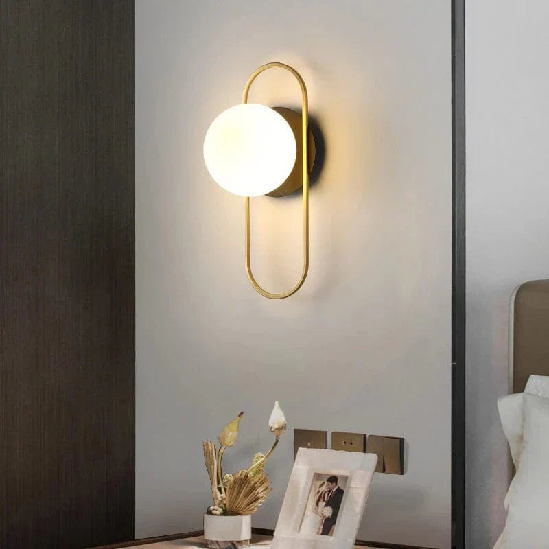 Verthara Frosted Glass LED Wall Lights