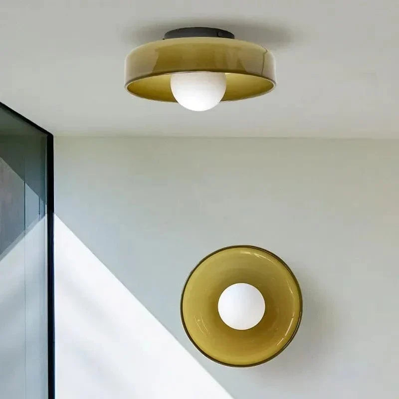 Verthara Glass Ceiling & Wall Lamps