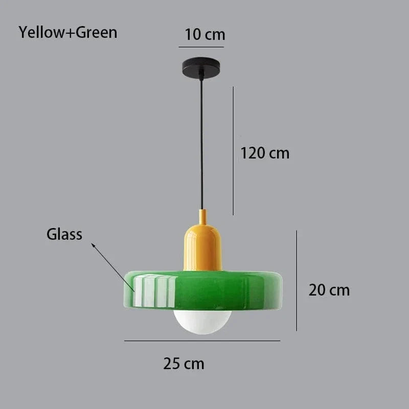 Verthara Glass Chandelier Pendant Light