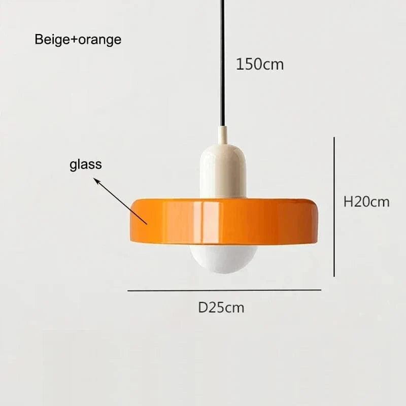 Verthara Glass Chandelier Pendant Light