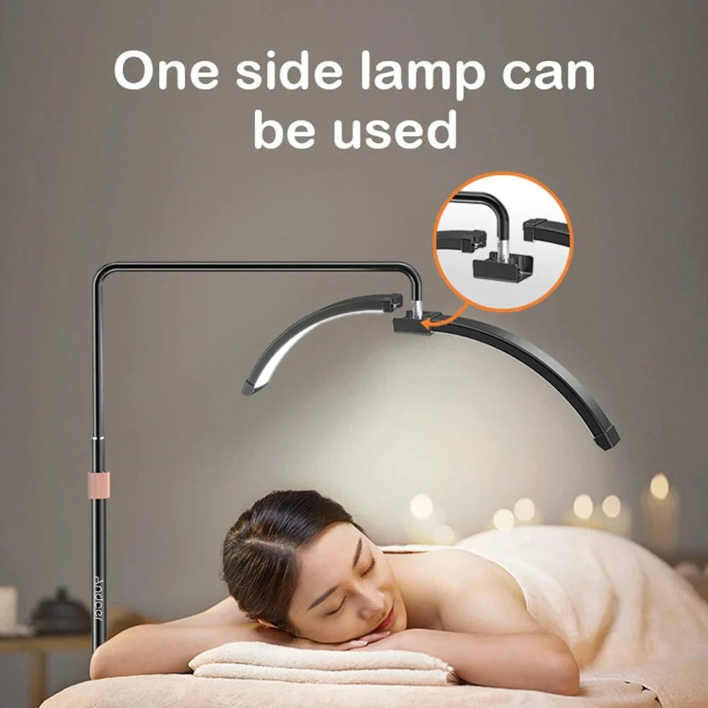 Verthara Half-Moon LED Floor Lamp