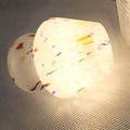 Verthara Hand-Blown Glass Mushroom Table Lamp