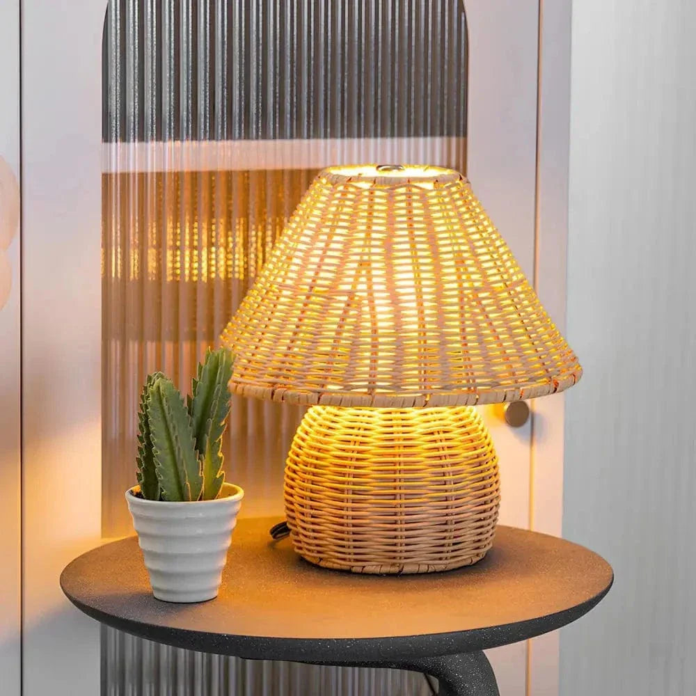 Verthara Handmade Bamboo Table Lamp