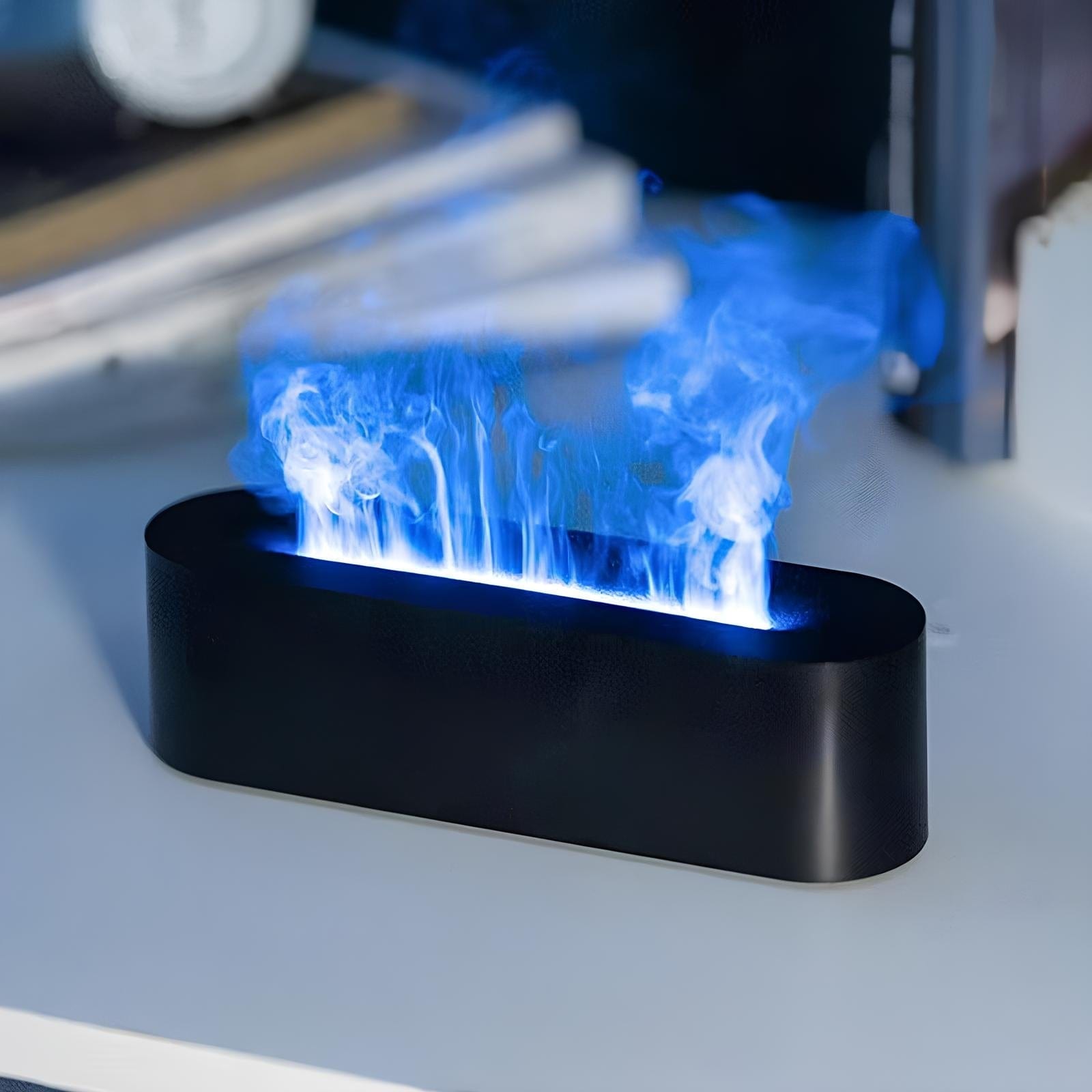 Verthara Humidifier Lamp Black